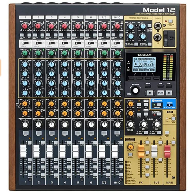 Tascam Model 12 All-in-One 12-track Digital India | Ubuy